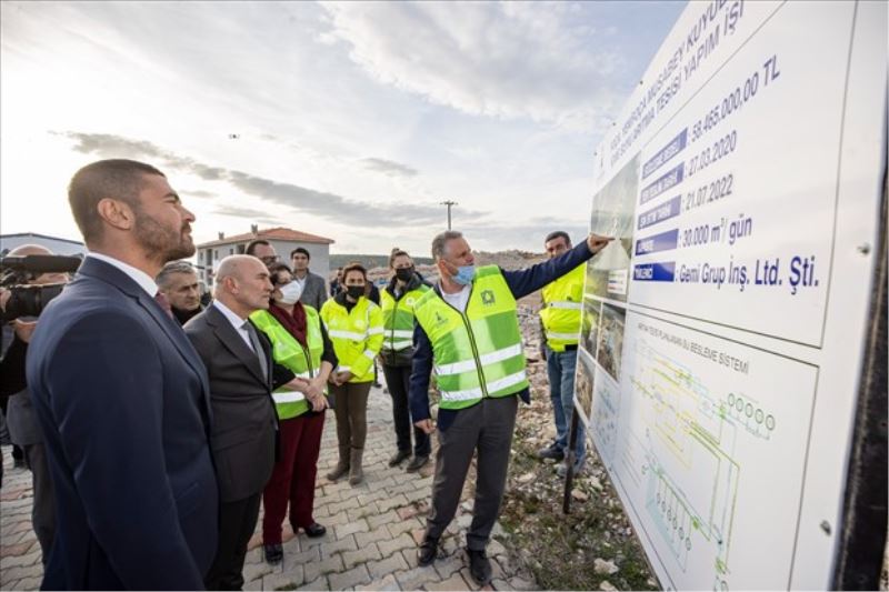 Foça’ya yıllık 11 milyon metreküp içmesuyu sağlayacak