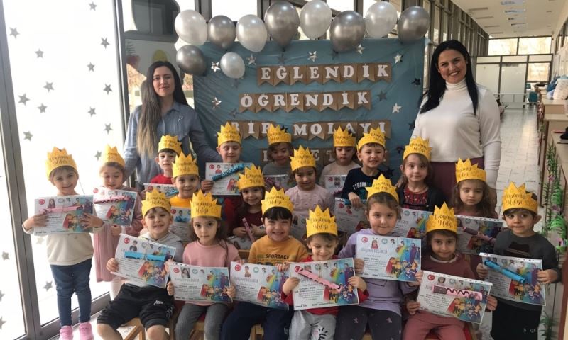 Büyükşehir’in Miniklerinin Karne Heyecanı