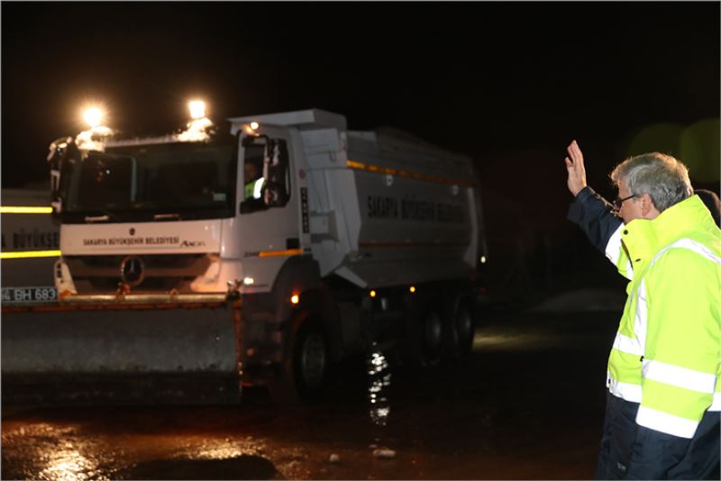 “Karla mücadele çalışmalarımız özverili bir şekilde sürdüreceğiz”