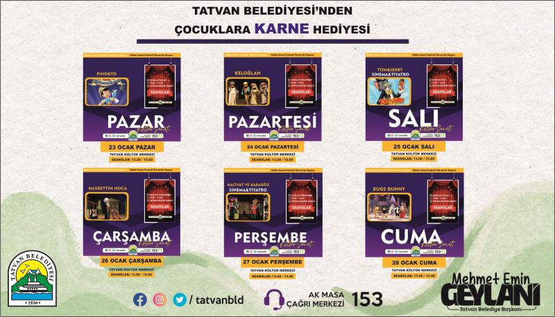 Yarıyıl Tatilinde Çocuklar Doyasıya Eğlenecek