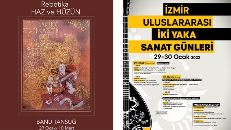 İzmir Uluslararası İki Yaka Sanat Günleri başlıyor