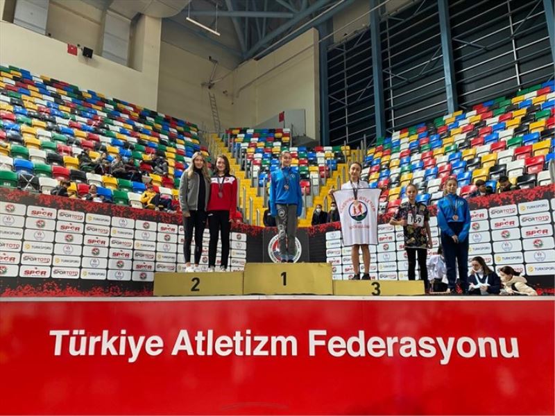 Büyükşehir Belediyespor’a bir madalya da atletizmden