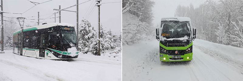 Kocaeli’de ulaşımda aksama yok