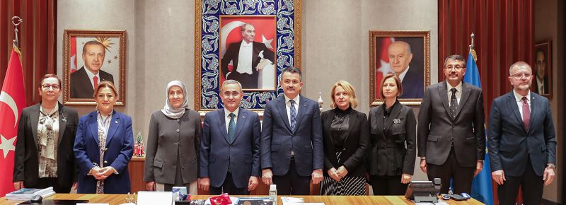 BAKAN PAKDEMİRLİ’DEN BAŞKAN IŞIK’A ZİYARET