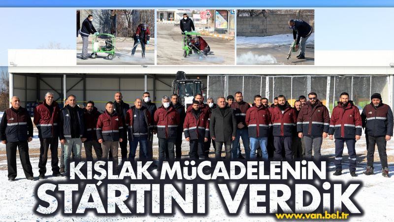 KIŞLAK MÜCADELENİN STARTINI VERDİK