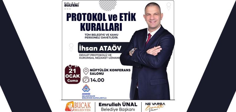PROTOKOL VE ETİK KURALLAR EĞİTİMİ DÜZENLENECEK