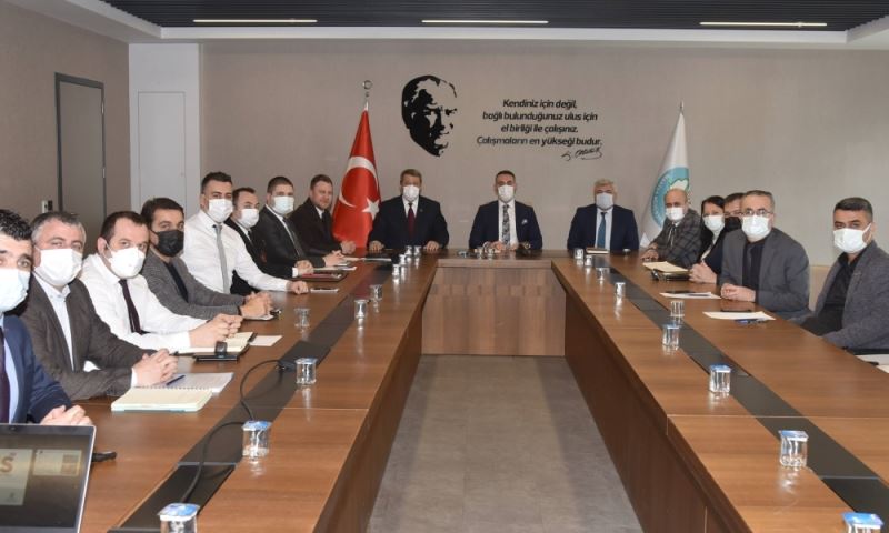 Büyükşehir’de Vestel Manisa Yarı Maratonu Görüşüldü