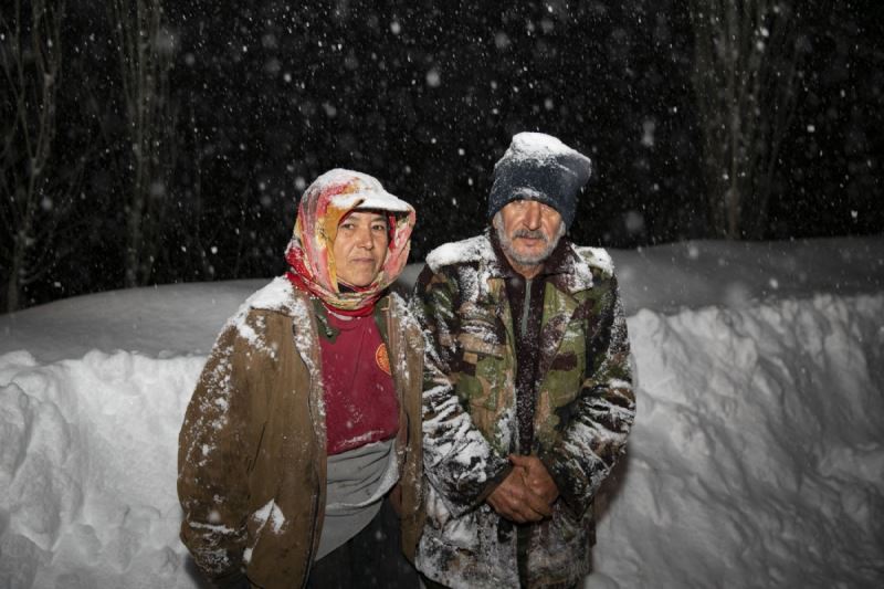 Mersin Büyükşehir, Yörük Bir Ailenin 120 Hayvanını Kardan Kurtardı