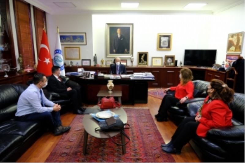 TÜRKİYE HARP MALULÜ GAZİLER, ŞEHİT DUL VE YETİMLERİ DERNEĞİ YÖNETİMİNDEN BAŞKAN BÜYÜKERŞEN