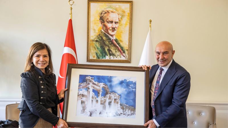 Büyükelçilerden Buca Metrosu temel atma törenine övgü
