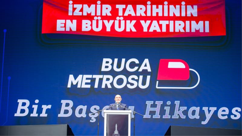 Başkan Soyer: “Ekonomik krizin tam ortasında İzmir tarihinin en büyük yatırımını başlatıyoruz”