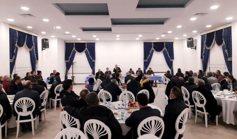 Esen, ÇANKES İşçileri ile Buluştu