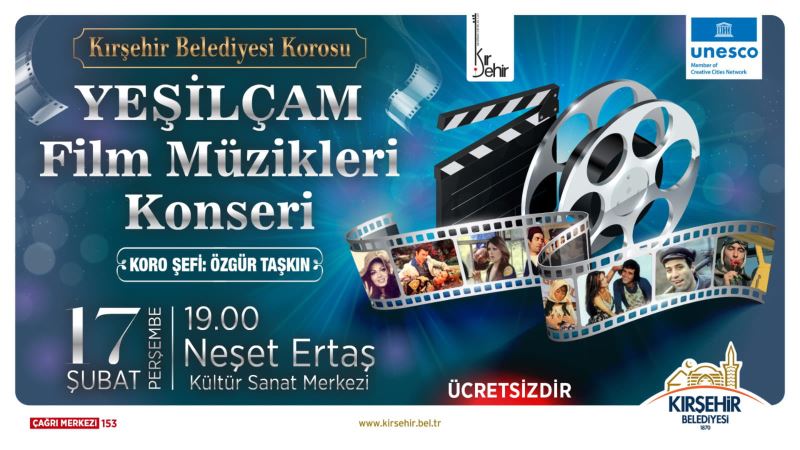 YEŞİLÇAM FİLM MÜZİKLERİ KONSERİ PERŞEMBE GÜNÜ