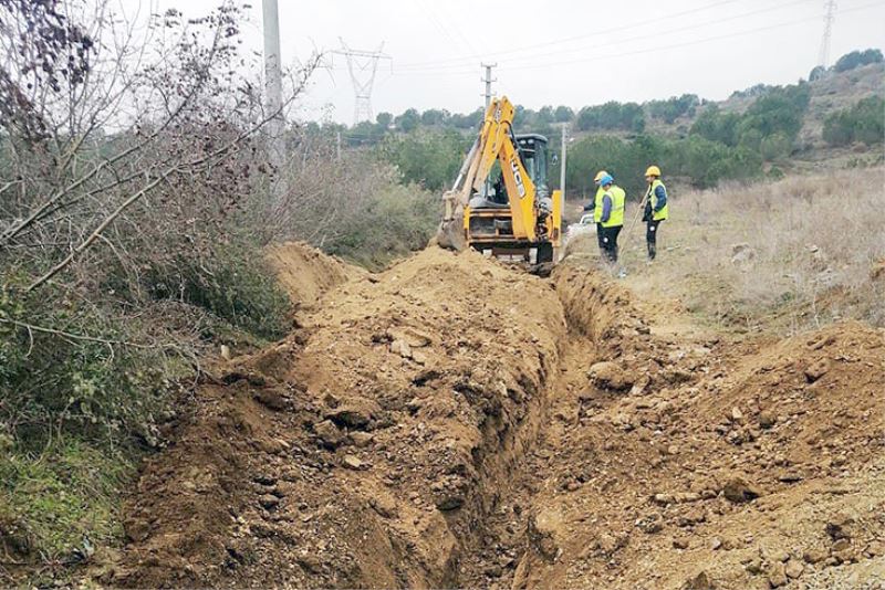 Taraklı’ya 5 bin metrelik yeni içme suyu hattı