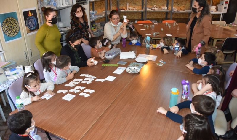 SÜLEYMANPAŞA TEMEK KURSU MİNİK ZİYARETÇİLERİNİ AĞIRLADI