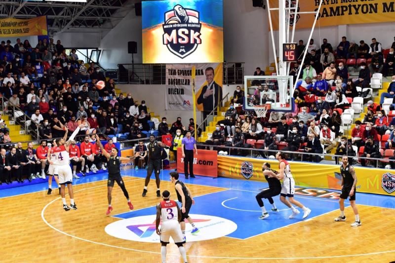 Büyükşehir Msk Erkek Basketbol Takımı, Beysu Konyaspor’u 89-78 Yendi