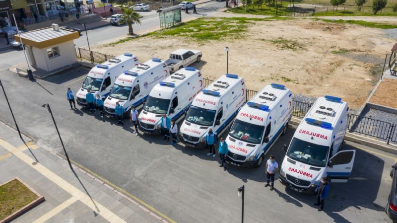 Mersin Büyükşehir’den ‘Hasta Nakil Ambulansı’ Hizmeti