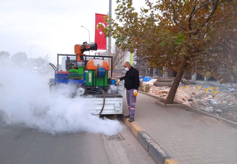 HAŞERELERE KARŞI KIŞLAK MÜCADELESİ SON SURAT DEVAM EDİYOR