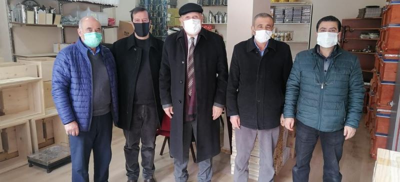 BAŞKANIMIZ PEKMEZCİ’DEN ARICILAR BİRLİĞİ’NE ZİYARET
