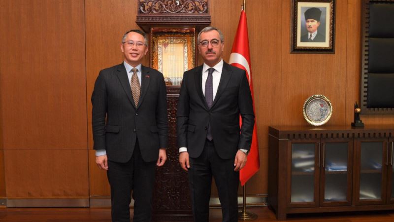 Başkan Güngör, Tayvan Temsilcisi Huang’ı Ağırladı