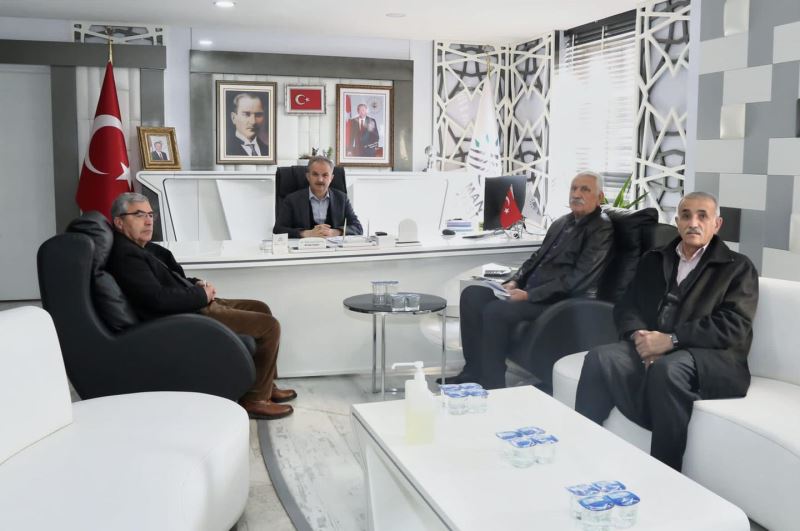 HACI BEKTAŞİ VELİ ANADOLU KÜLTÜR VAKFI YÖNETİMİNDEN, BAŞKANIMIZA ZİYARET