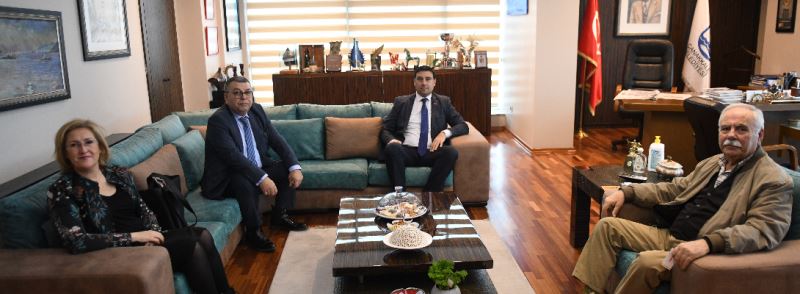 Milliyet Gazetesi temsilcilerinden Başkan Gökhan