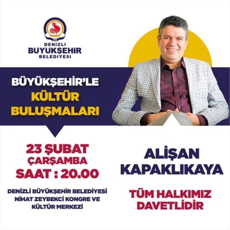 Büyükşehir ile Kültür Buluşmaları devam ediyor