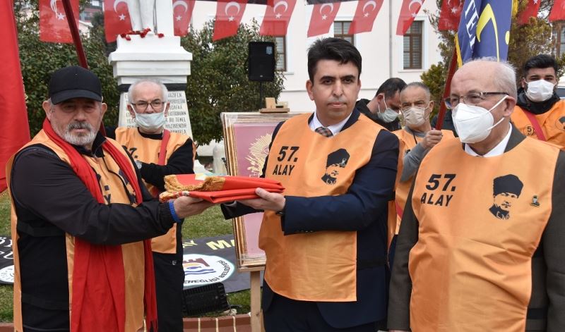 57. ALAY SANCAK DEVİR TESLİM TÖRENİ GERÇEKLEŞTİRİLDİ