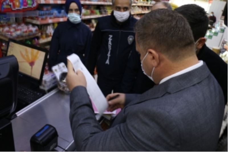 MARKETLERDE YÜZDE 7 KDV İNDİRİM DENETİMİ BATMAN’DA DA YAPILDI