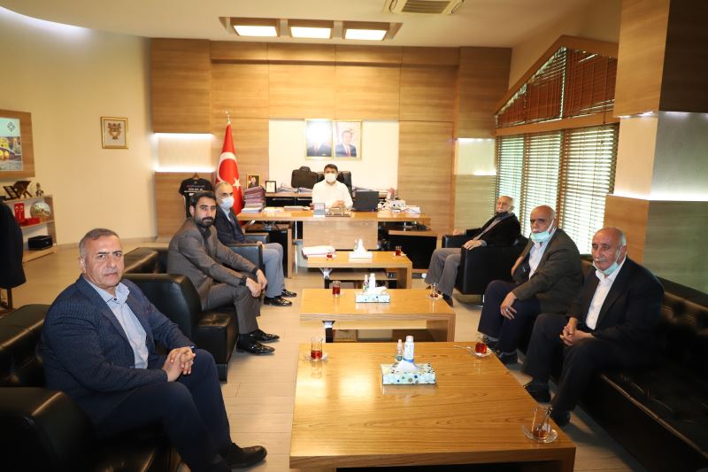 Şeyh Salim Cami Yaptırma ve Yaşatma Derneğinden, Kaymakam / Belediye Başkan V. Mehmet Tunç’a Ziyaret.