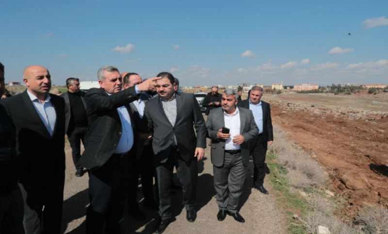 Başkan Beyazgül Viranşehir Çevre Yolundaki Çalışmaları İnceledi