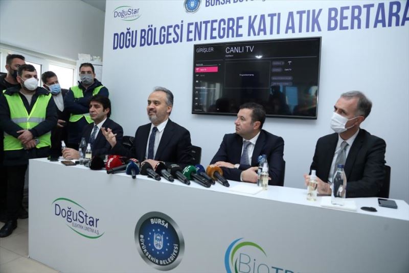İnegöl Katı Atık Depolama Sahası Enerji Santraline Döndü