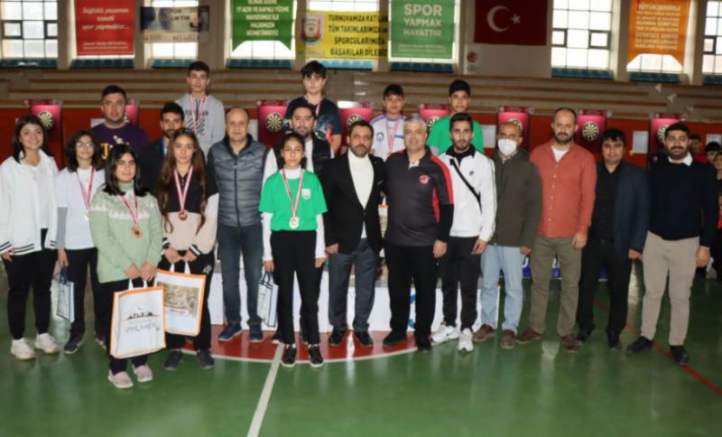 Şehit Demet Sezen Dart Turnuvası 4. Ayak Bölge Turnuvası Şanlıurfa Büyükşehir Belediyesinin Ev Sahipliğnde Başladı