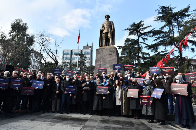 HALKIN GÜCÜNÜN ÜZERİNDE HİÇBİR GÜÇ TANIMIYORUZ