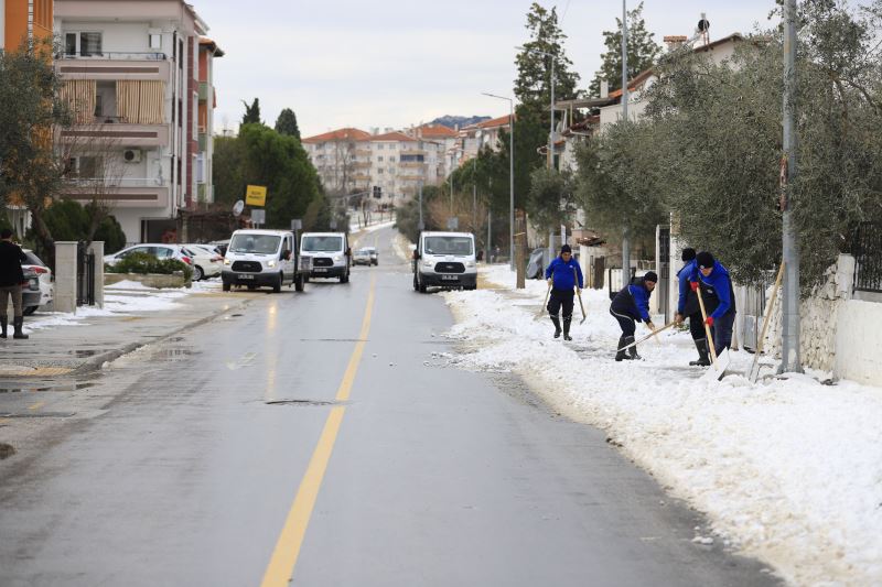 Muğla’da Kar Yağışının Etkileri Ortadan Kalktı