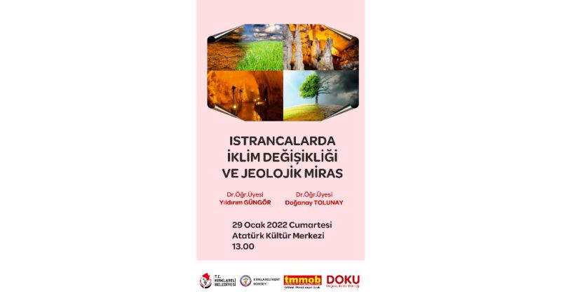 “Istrancalarda İklim Değişikliği ve Jeolojik Miras”  Paneli