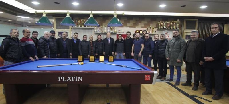KURTULUŞ KUPASI 3 BANT BİLARDO TURNUVASI SONUÇLANDI