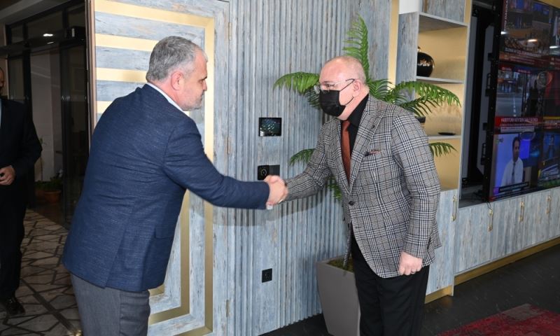 Başkan Ergün, MHP MYK Üyesi Ödevli’yi Ağırladı