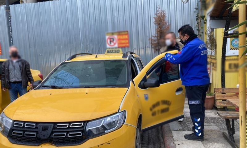 Ticari Taksiler Denetimden Geçti