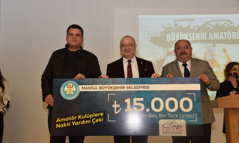 Başkan Ergün’den Amatörlere 935 Bin TL’lik Nakdi Destek