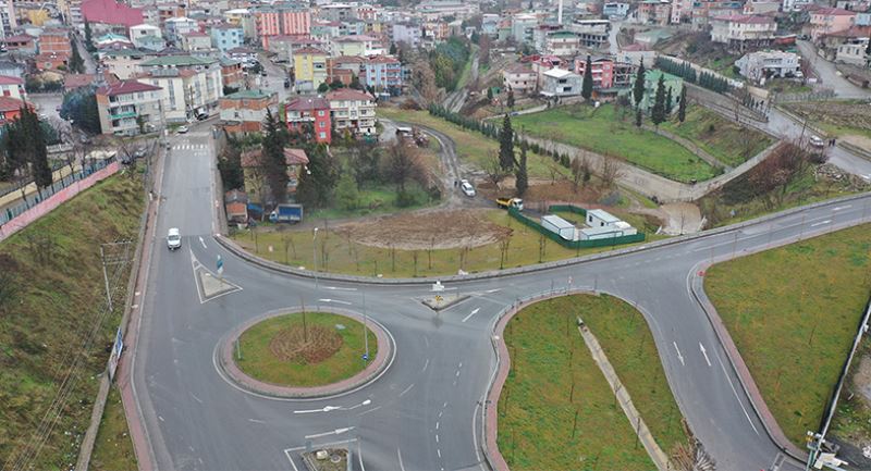 Dilovası Eynerce Deresi yanındaki  parkta çalışmalara başlandı