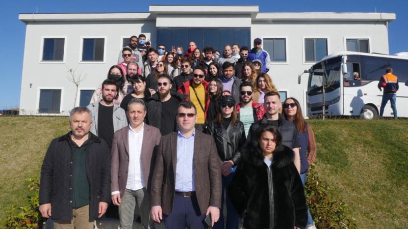 YABANCI ÖĞRENCİLER TRABZON’DAKİ KATI ATIK TESİSİNİ ZİYARET ETTİ