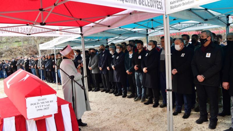 Şehit Saz’ın Naaşı Toprağa Verildi