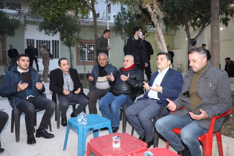 Kaymakam / Belediye Başkan V. Mehmet Tunç, Edil Ailesine Taziyede Bulundu.