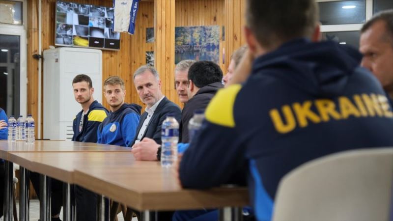Ülkelerine Dönemeyen Ukrayna Milli Takımı İnegöl’de Misafir Ediliyor