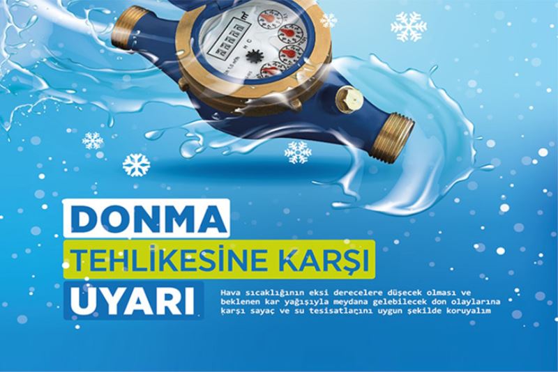 Büyükşehir’den su sayaçları ile ilgili önemli uyarı