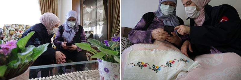 Yaşlı bireyler dijital dünya ile tanışıyor