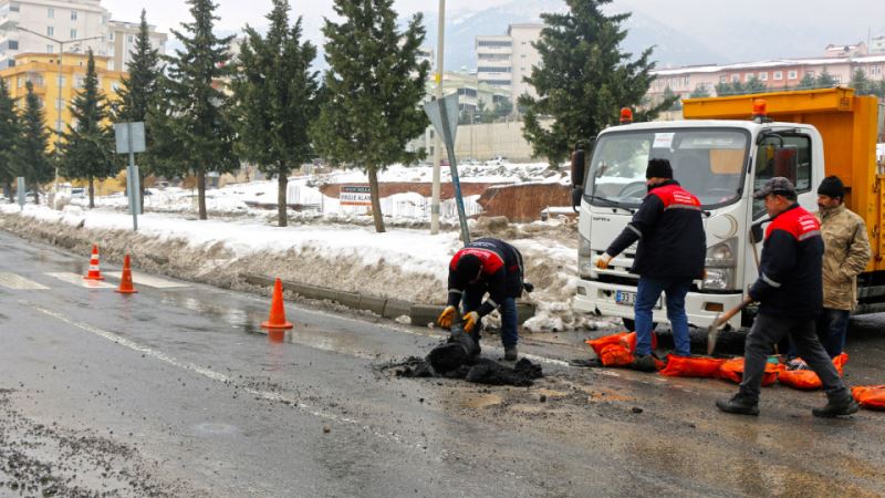 Büyükşehir’den Ana Arterlere Hızlı Müdahale