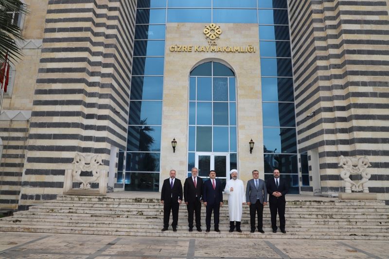 Diyanet İşleri Başkanı Prof. Dr. Ali Erbaş, Kaymakam / Belediye Başkan V. Mehmet Tunç’u Ziyaret Etti.