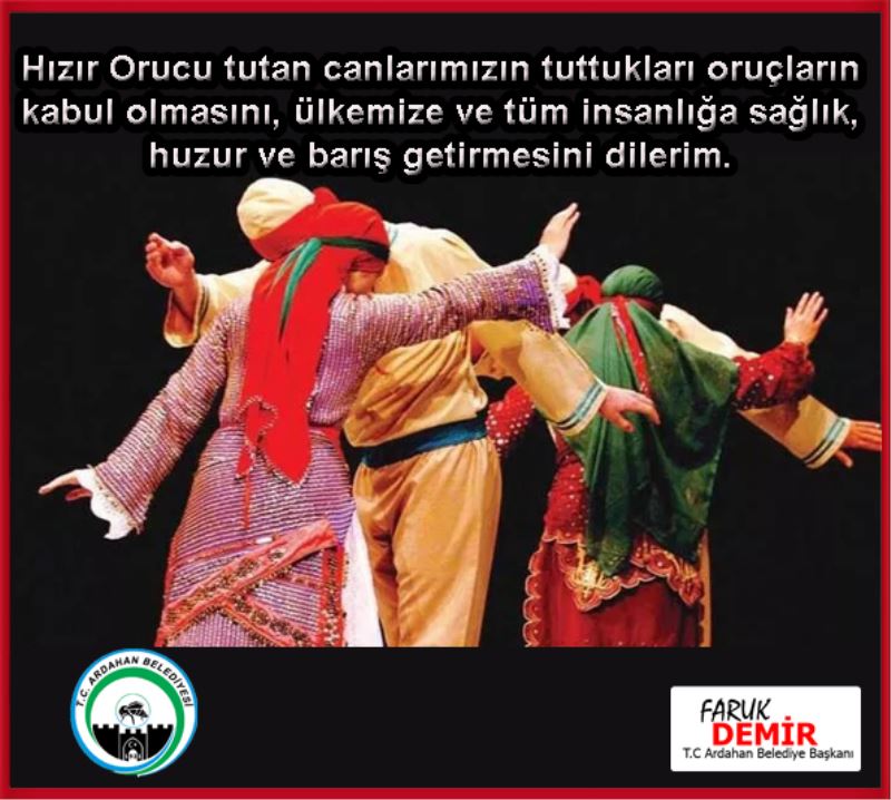BAŞKAN DEMİR’DEN HIZIR ORUCU MESAJI